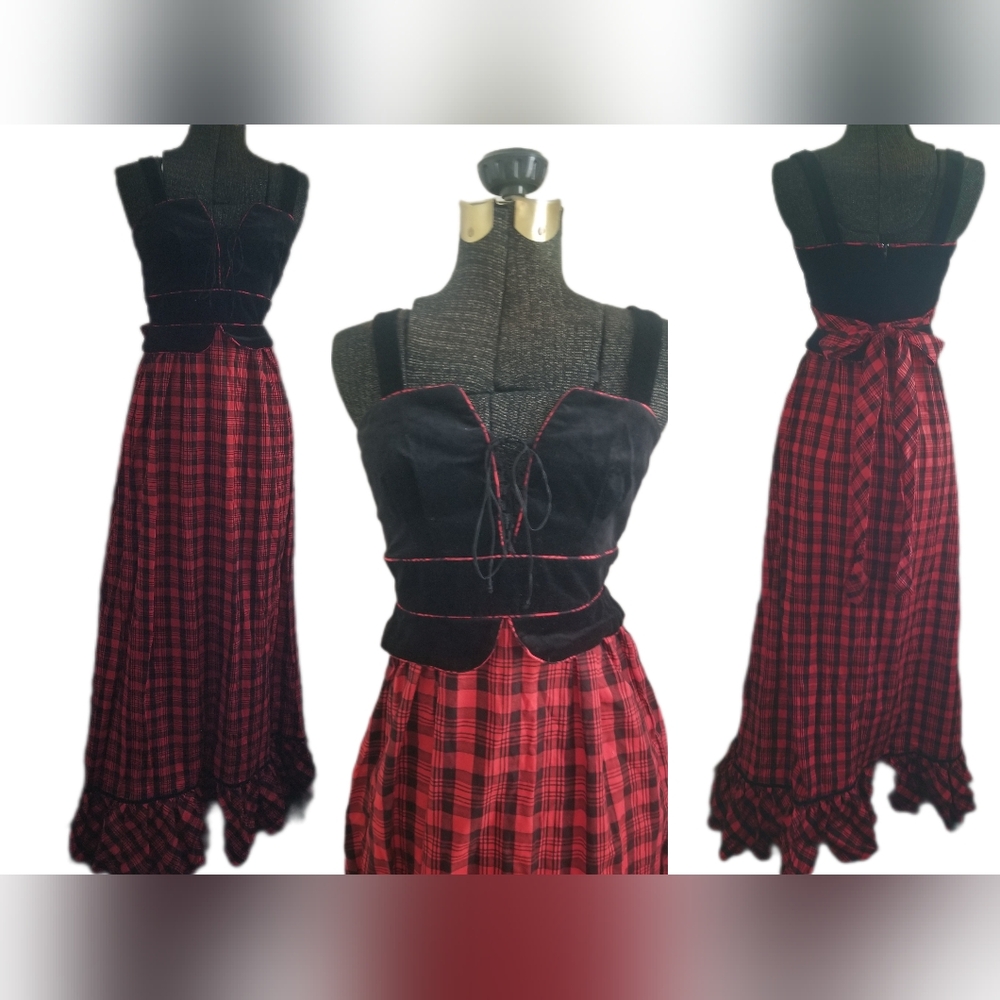 Plaid Vintage Dress